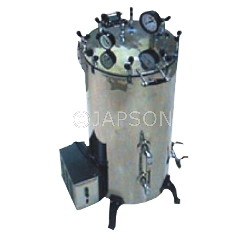 Autoclave, Triple Wall, Vertical, High Pressure, with Steam Jacket Autoclave, Triple Wall, Vertical, High Pressure, with Steam Jacket